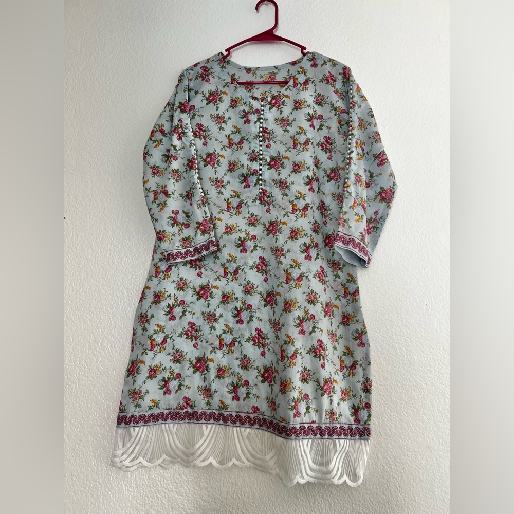 Indian Pakistani lawn/cotton dress